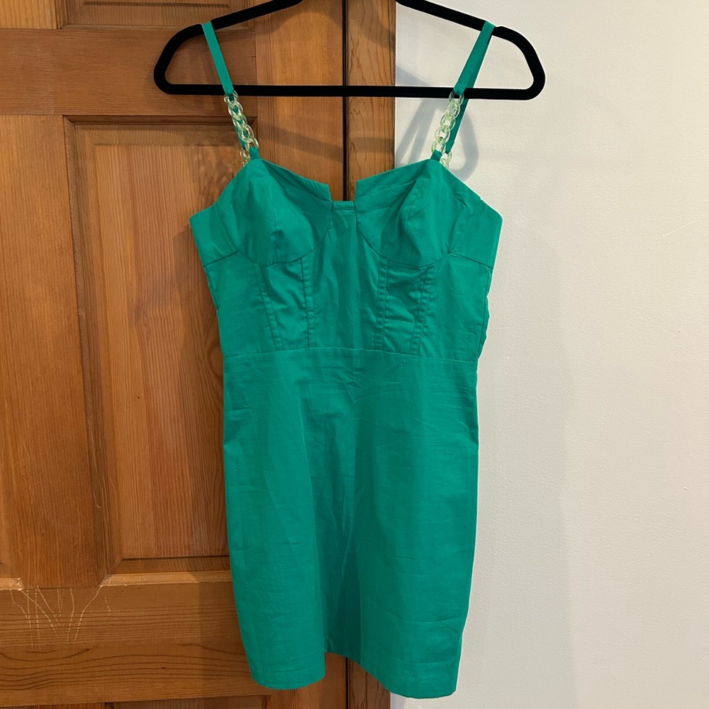 Zara chain strap mini dress